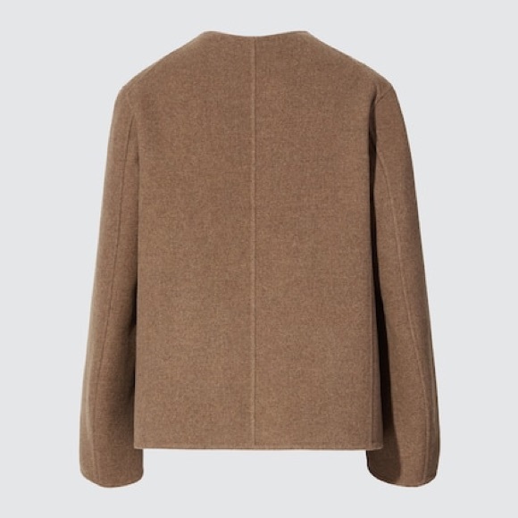 Uniqlo x Jil sander double face collarless jacket - Picture 6 of 8